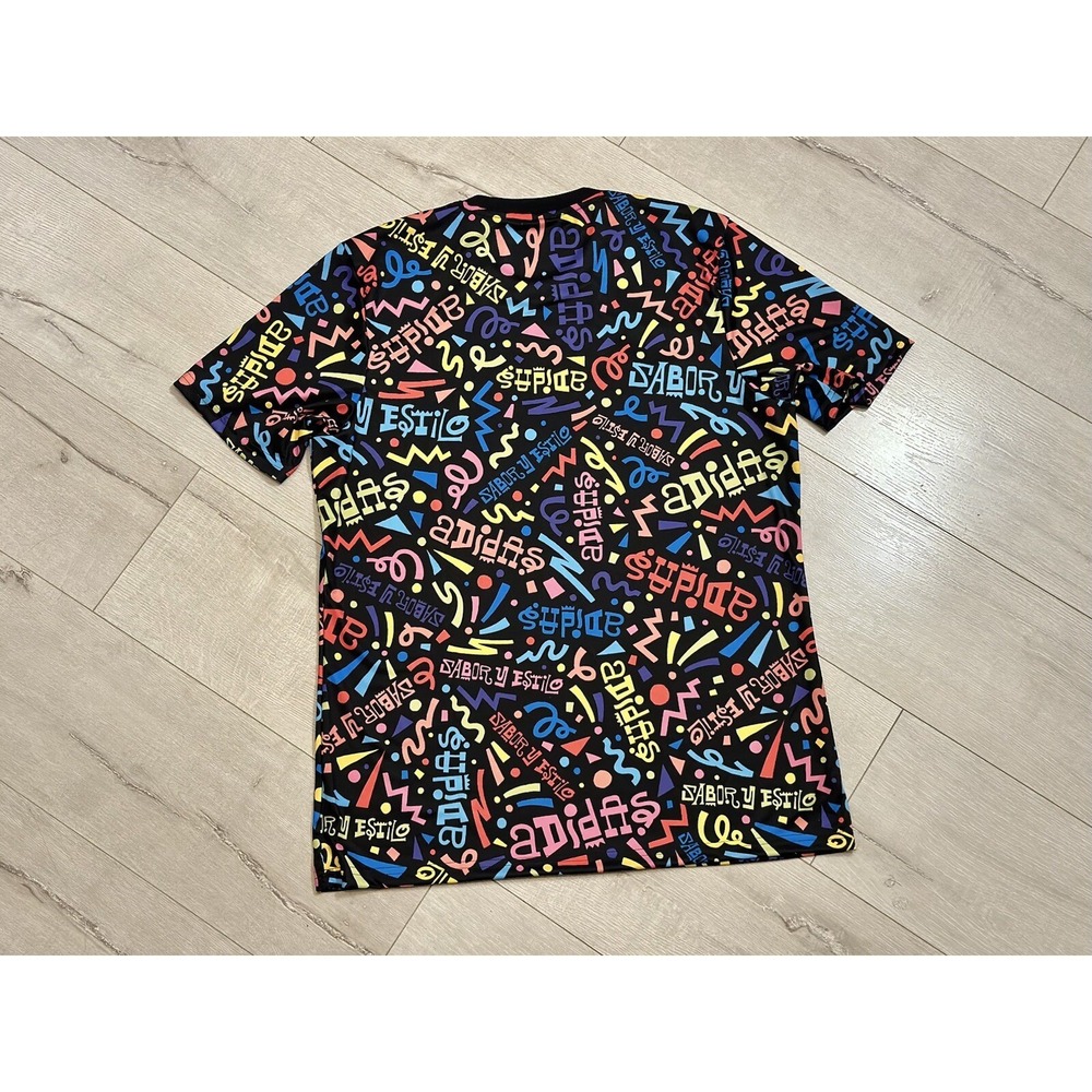 Adidas MLS Hispanic Heritage Sabor Y Estilo Jersey Size L NWT Multi Color - Picture 2 of 3